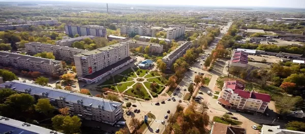 Вид на микрорайон "Север" г.Вязники (застройка середины XX - начала XXI вв.)